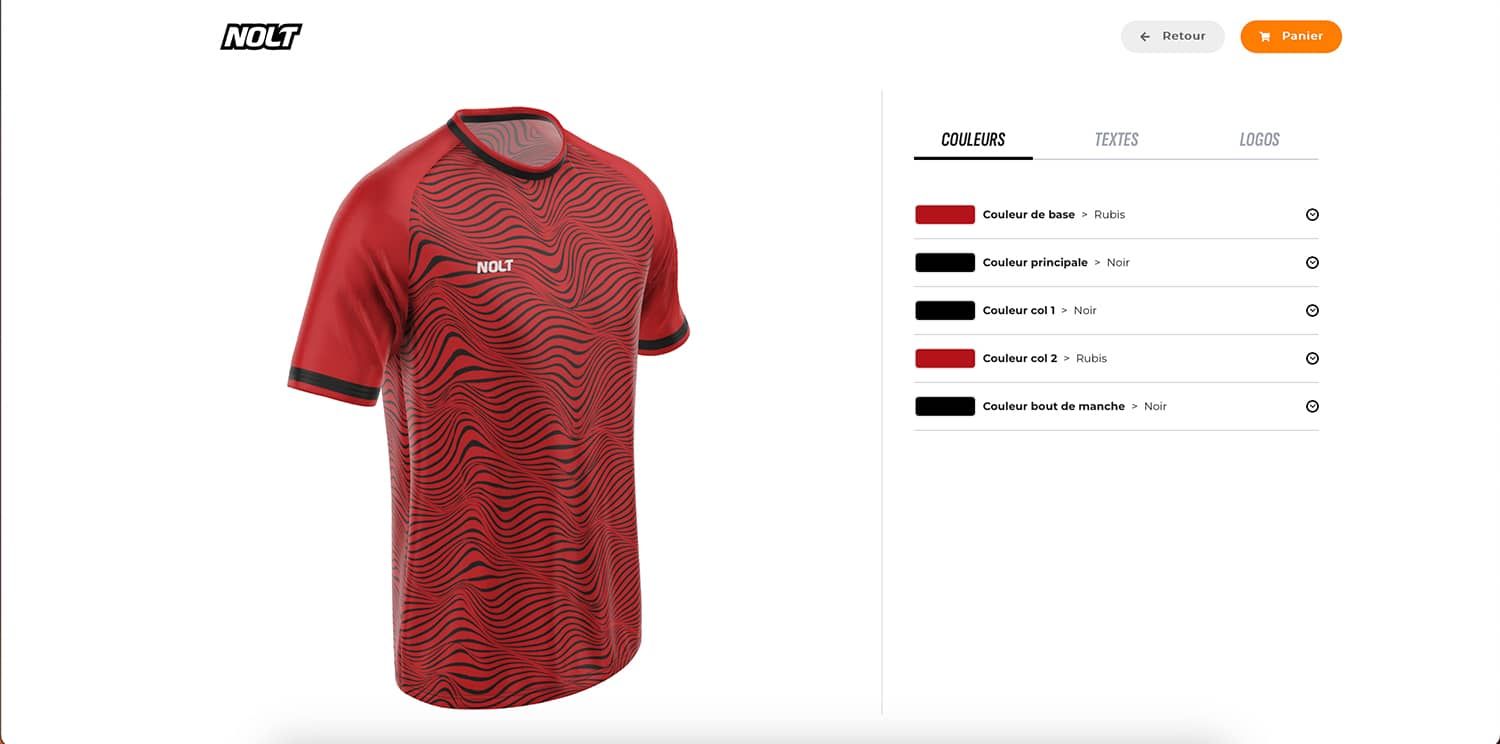 Trikot selbst gestalten: grenzenlose Kreation mit NOLT